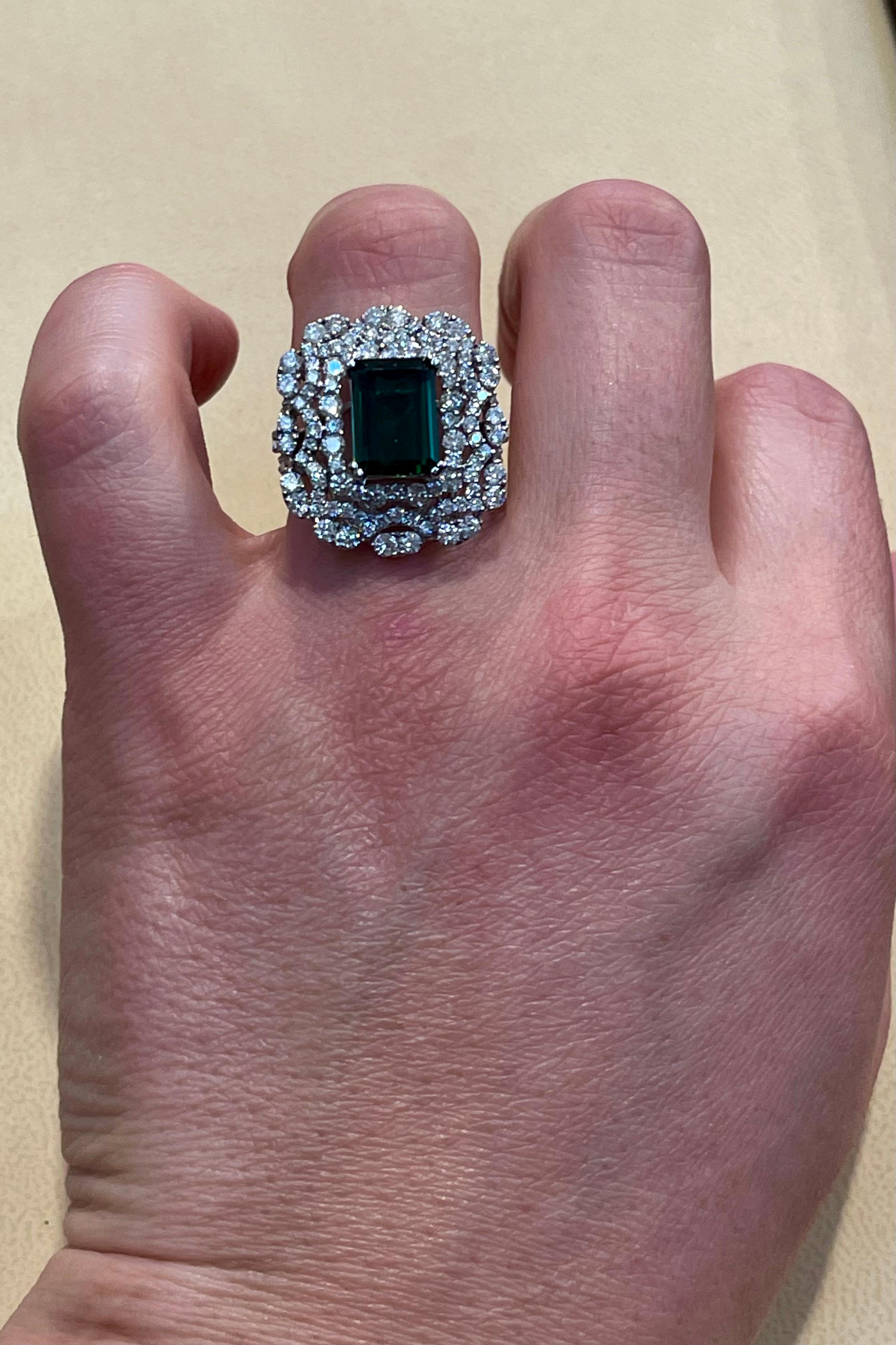 4.2 carat diamond ring