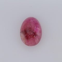 6.5 cts, Rare Pink tourmaline cabochon