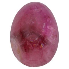 6.5 cts, Rare Pink tourmaline cabochon