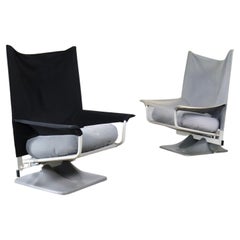650 AEO Lounge Chairs by Paolo Deganello for Cassina, 1980s