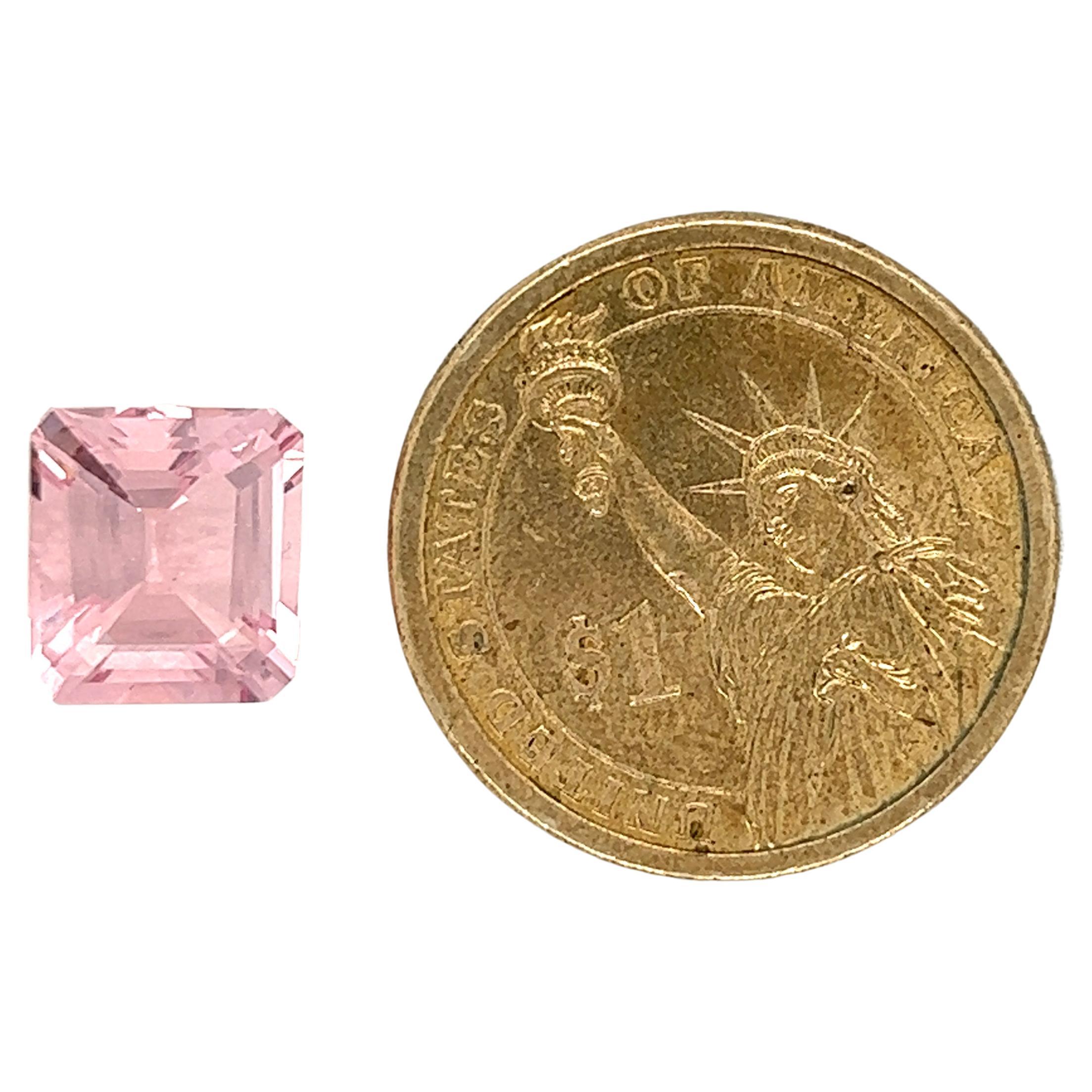 SKU - 50015
Stone : Natural pink morganite
Shape : Octagon
Clarity -  Eye clean
Grade -  AAA
Weight - 6.50 Cts
Length * Width * Height - 11.6*10.6*7.5
Price - $ 2350

Morganite is a gemstone that brings the prism of love in all its incarnations.