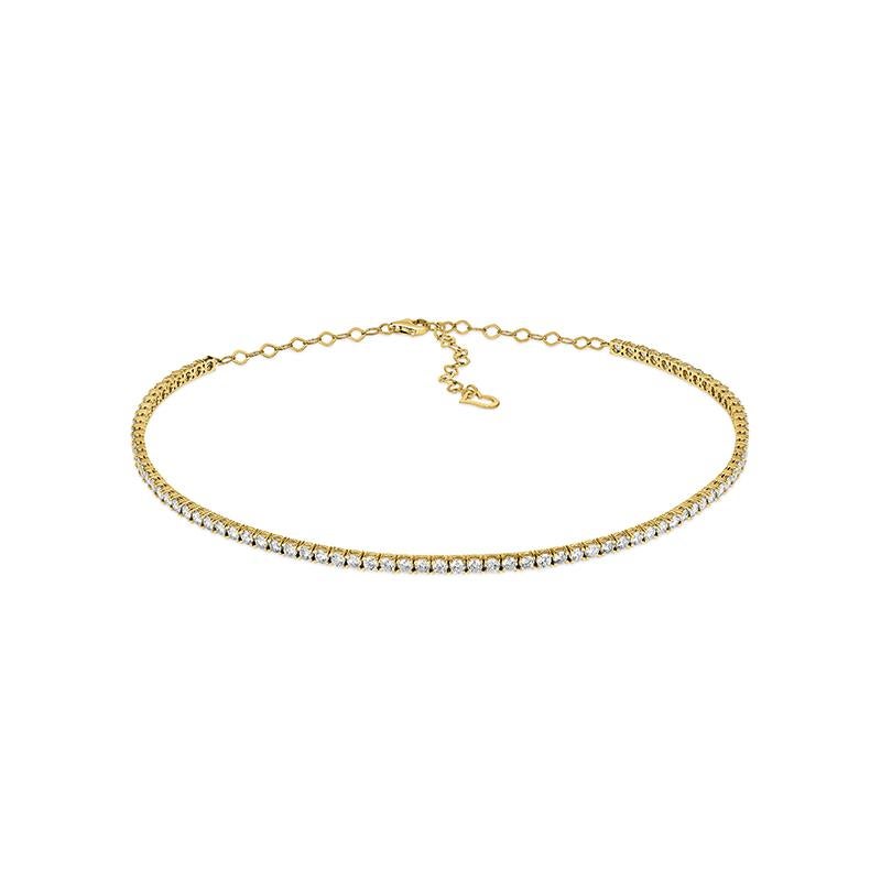 diamond necklace gold