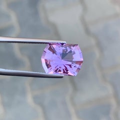 6.50 Carat Natural Loose Purple Amethyst Stone Fancy Cut Brazilian Gemstone