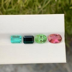 6,50 quilates turmalina natural suelta gema multiforma para joyería