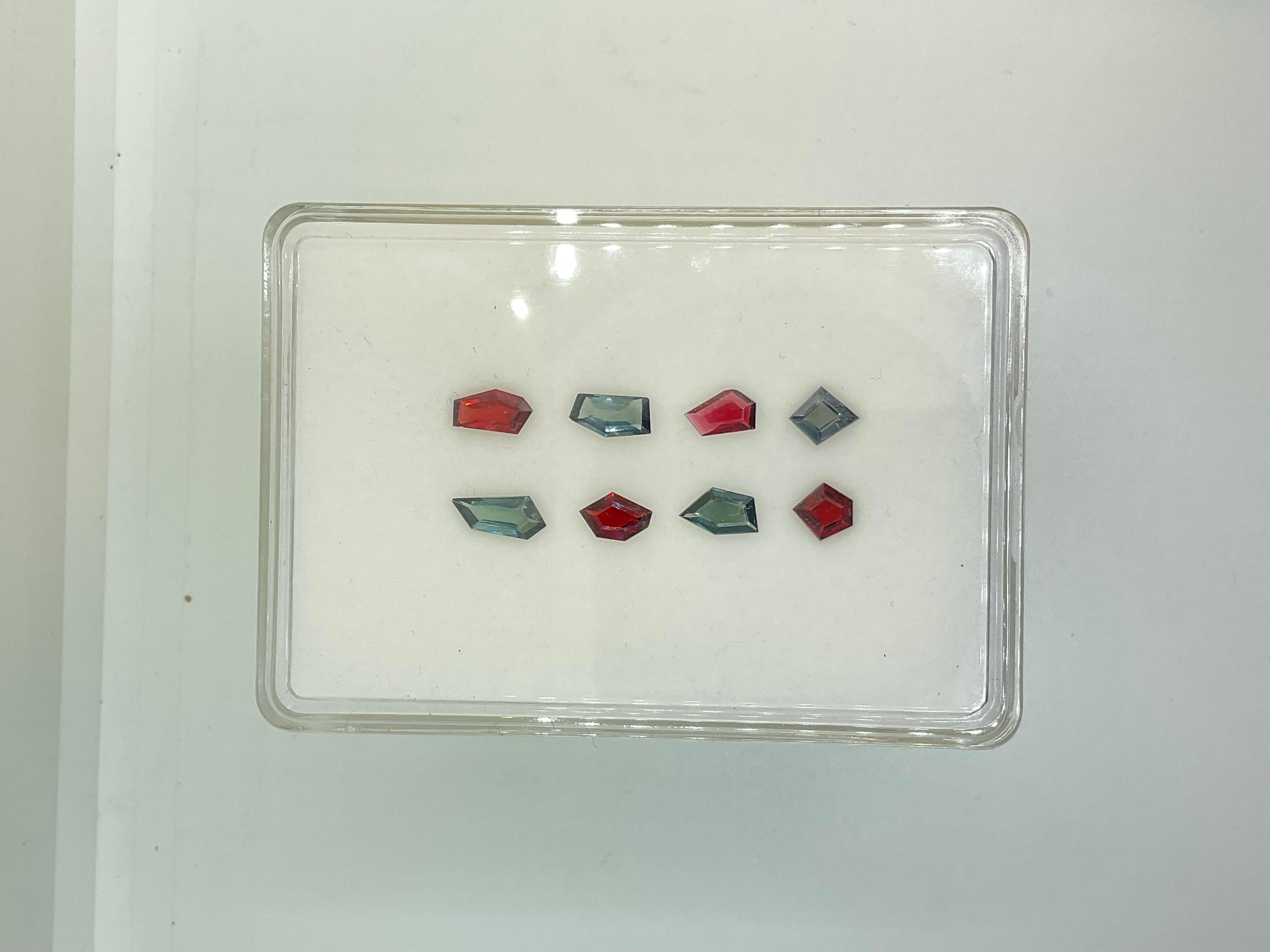 6.50 Carats Grey & Red Spinel Fancy Cut Stone Natural Gem For Top Fine Jewelry

Gemstone: Spinel
Weight: 6.50 Carats
Size: 5 To 5x11 MM
Pieces: 8
Shape: Fancy Cut stones
