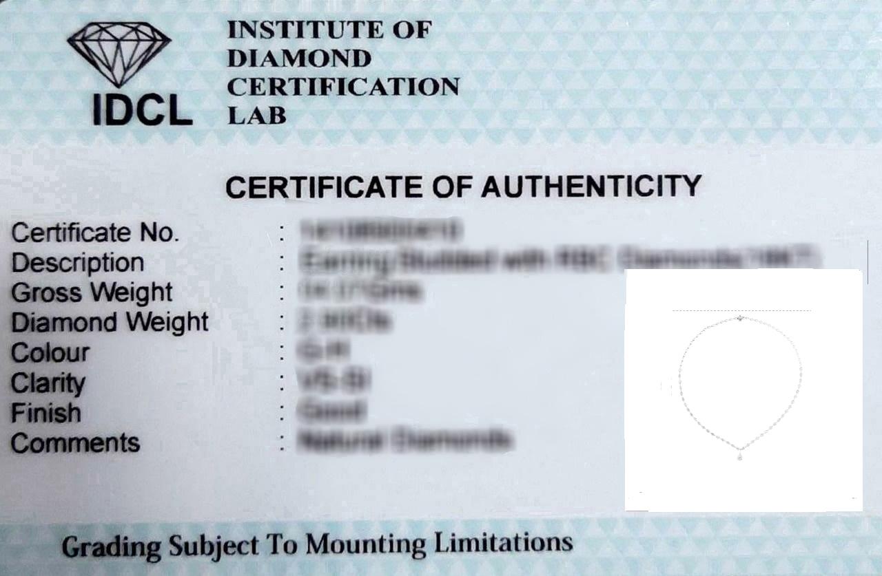 Collar de diamantes talla pera brillante SI/H de 6,53 quilates Joyas de oro blanco de 14 quilates en Nuevo estado para la venta en Diera, Dubai