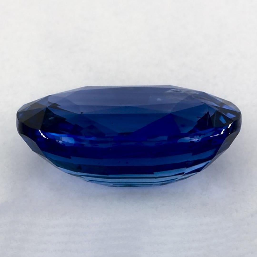 6.53 carati di zaffiro blu ovale sfuso In condizioni Nuovo in vendita a Fort Lee, NJ