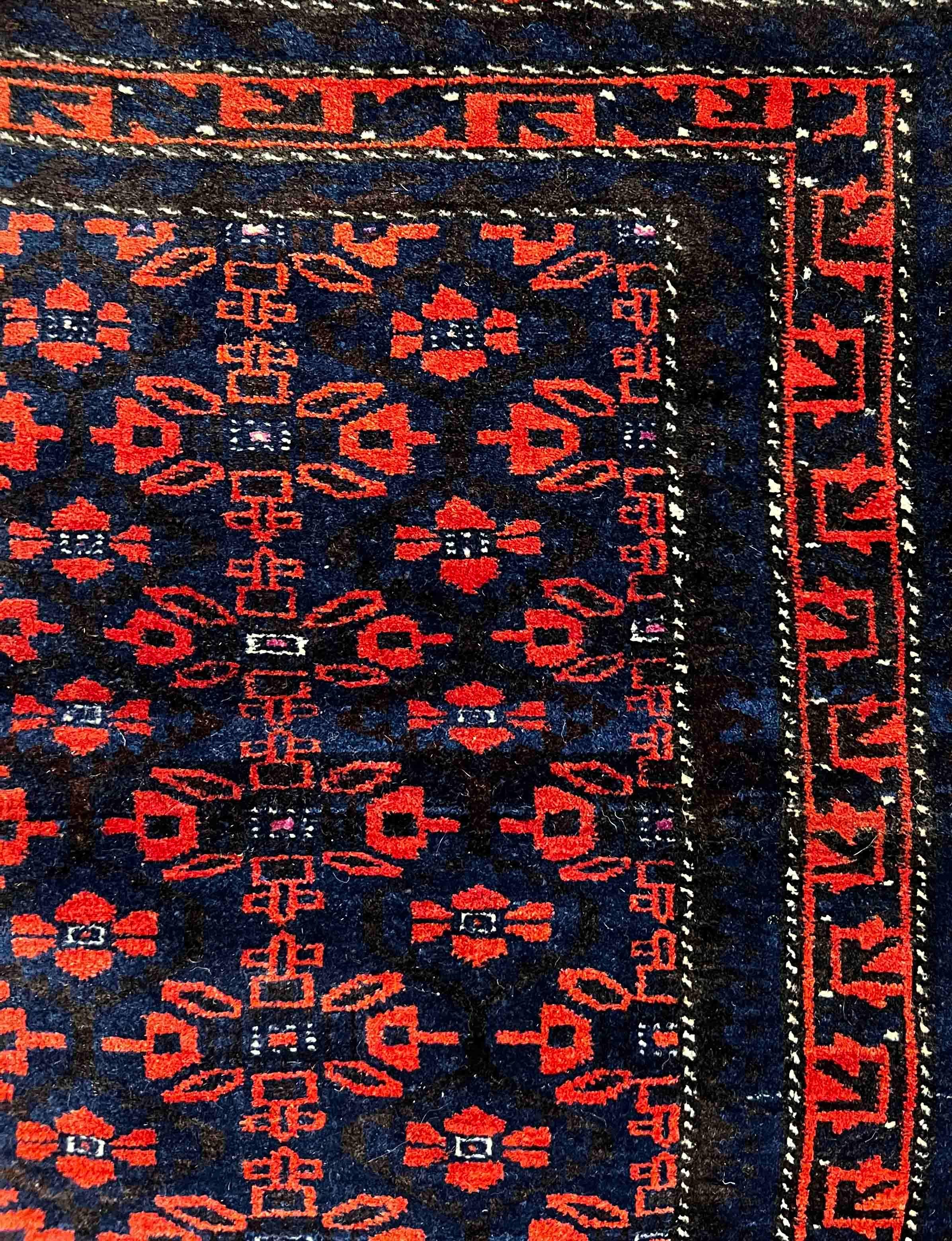 654 - Hübsche kleine Bukhara-Satteltasche mit schönem Design und Farben im Angebot 2