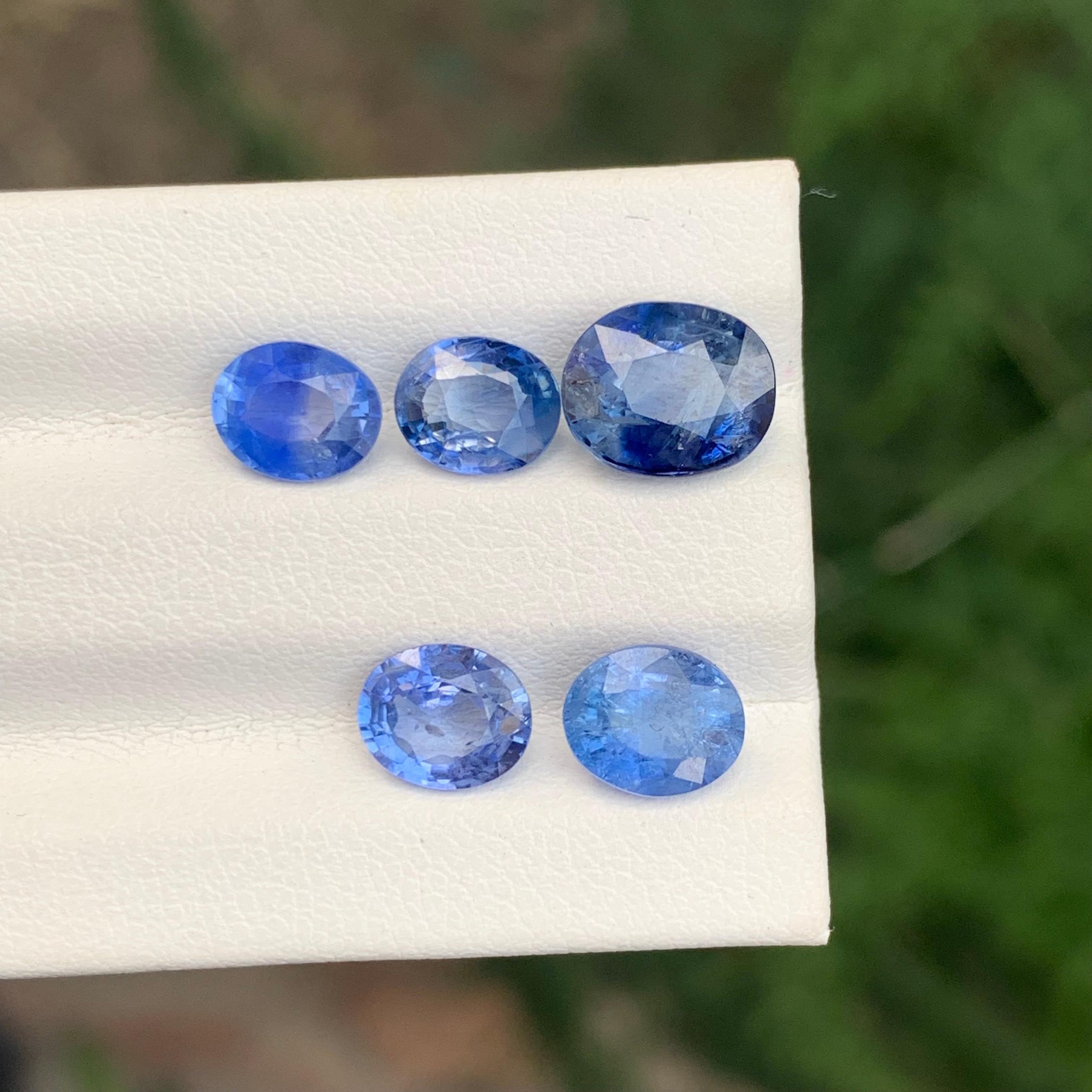 6.55 Carat Glamorous Loose Sapphire Lot For Jewellery Making For Sale 1