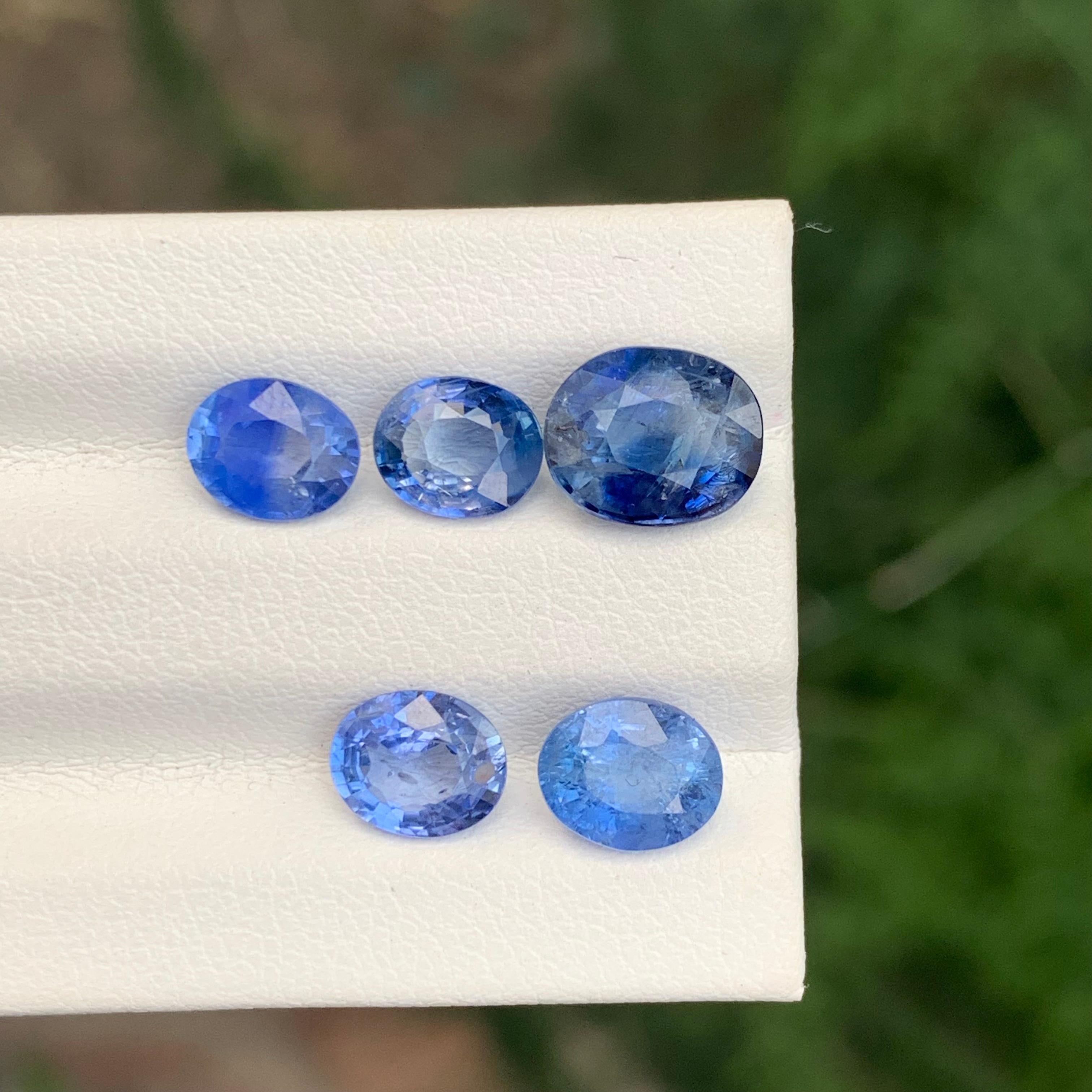 6.55 Carat Glamorous Loose Sapphire Lot For Jewellery Making For Sale 2