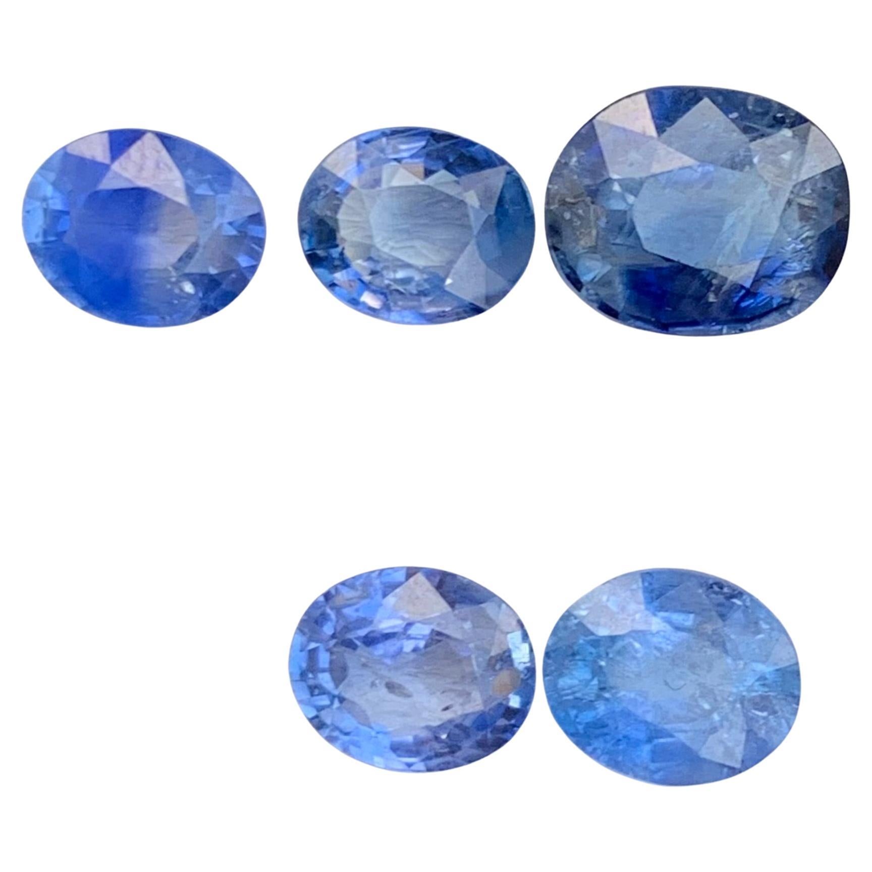 6.55 Carat Glamorous Loose Sapphire Lot For Jewellery Making