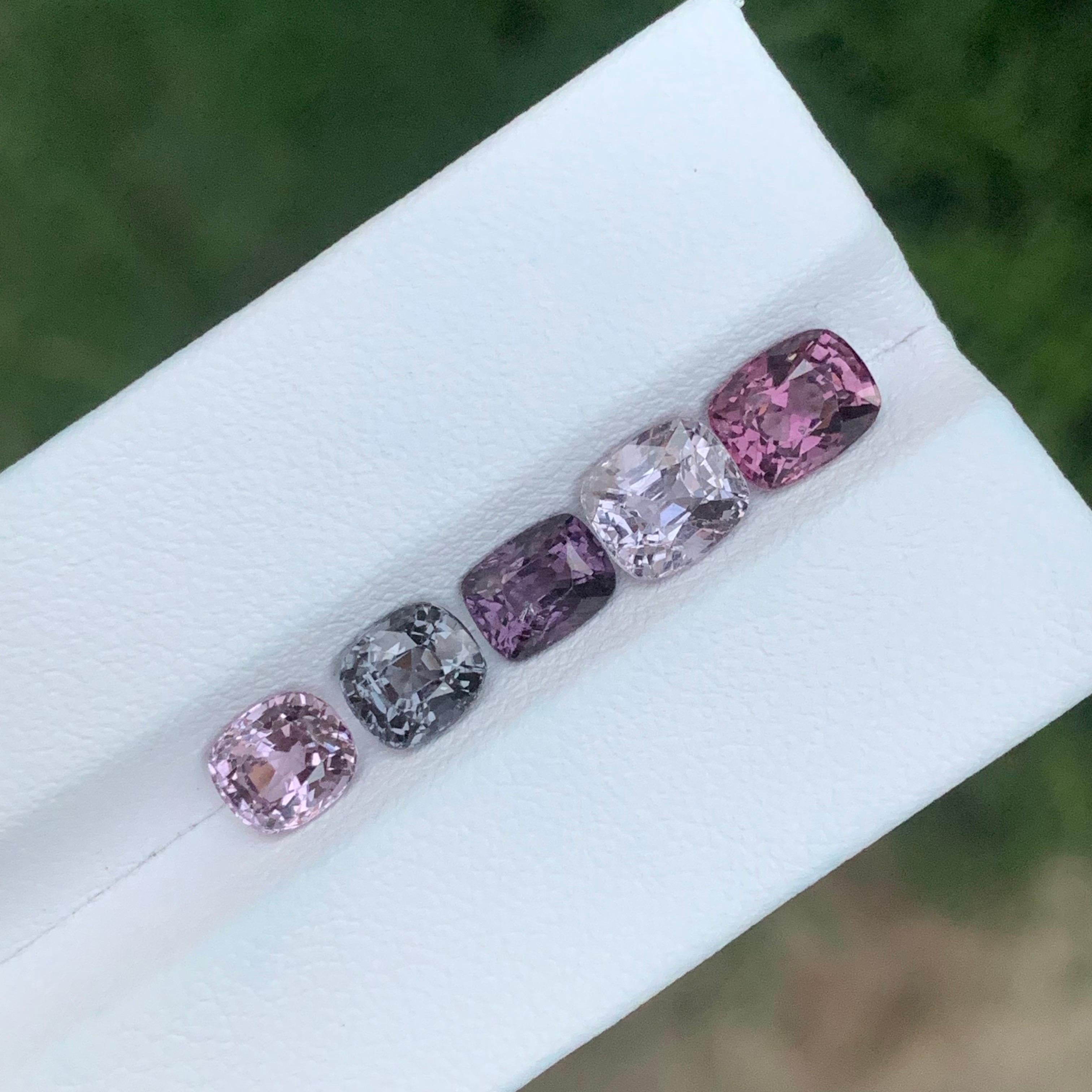 6.55 Karat natürliches loses Spinellgefäß für die Schmuckherstellung im Zustand „Neu“ im Angebot in Peshawar, PK