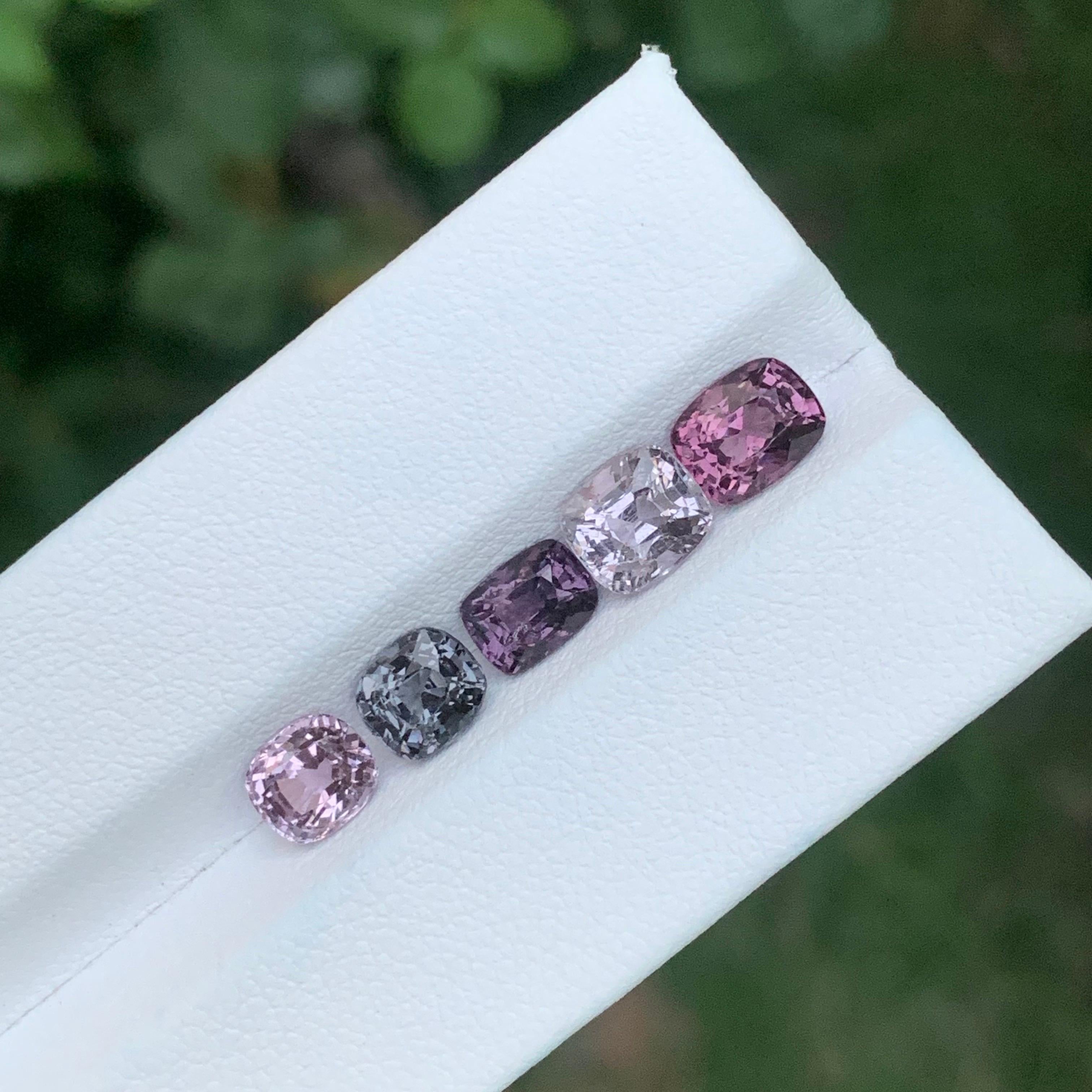 6.55 Karat natürliches loses Spinellgefäß für die Schmuckherstellung im Angebot 1