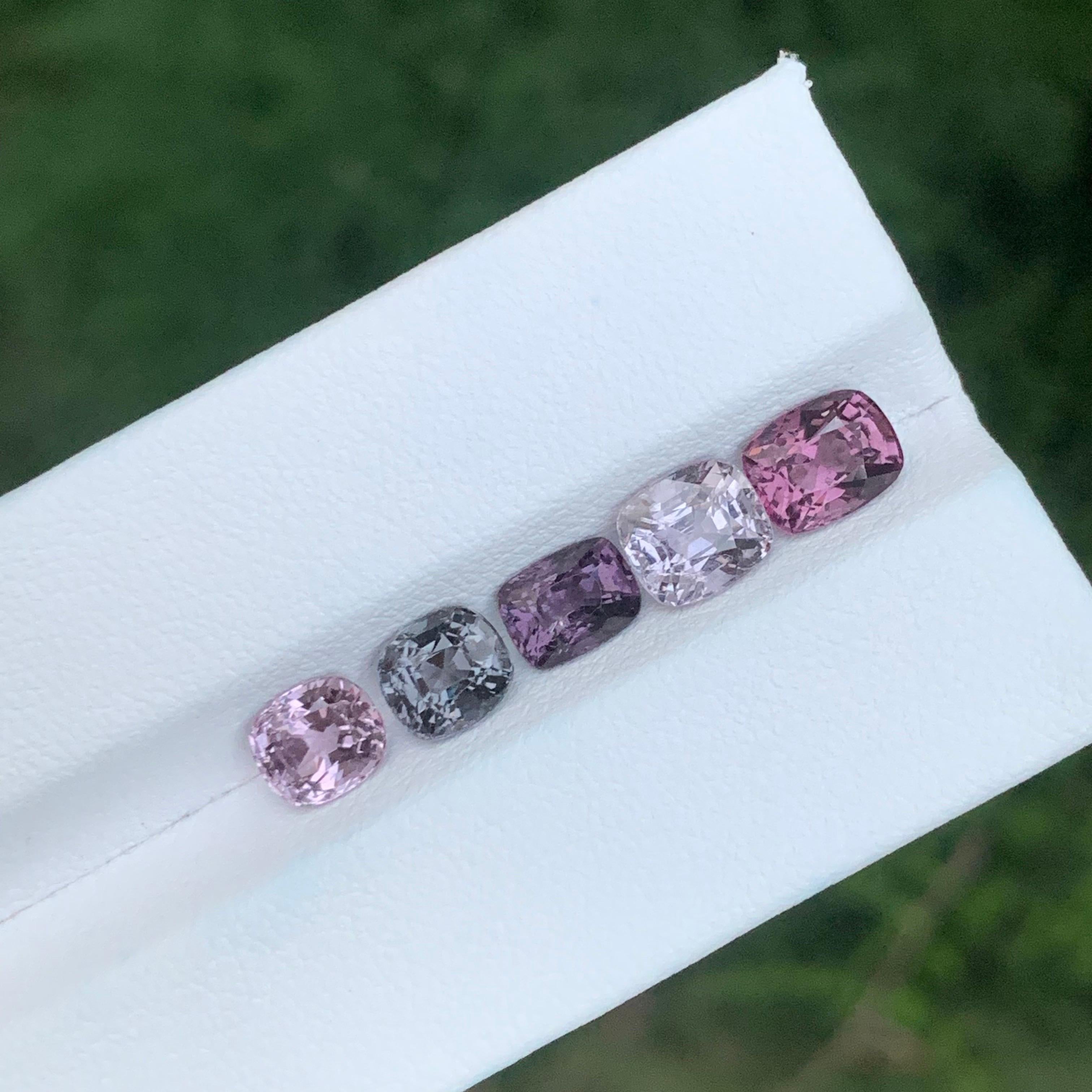 6.55 Karat natürliches loses Spinellgefäß für die Schmuckherstellung im Angebot 2