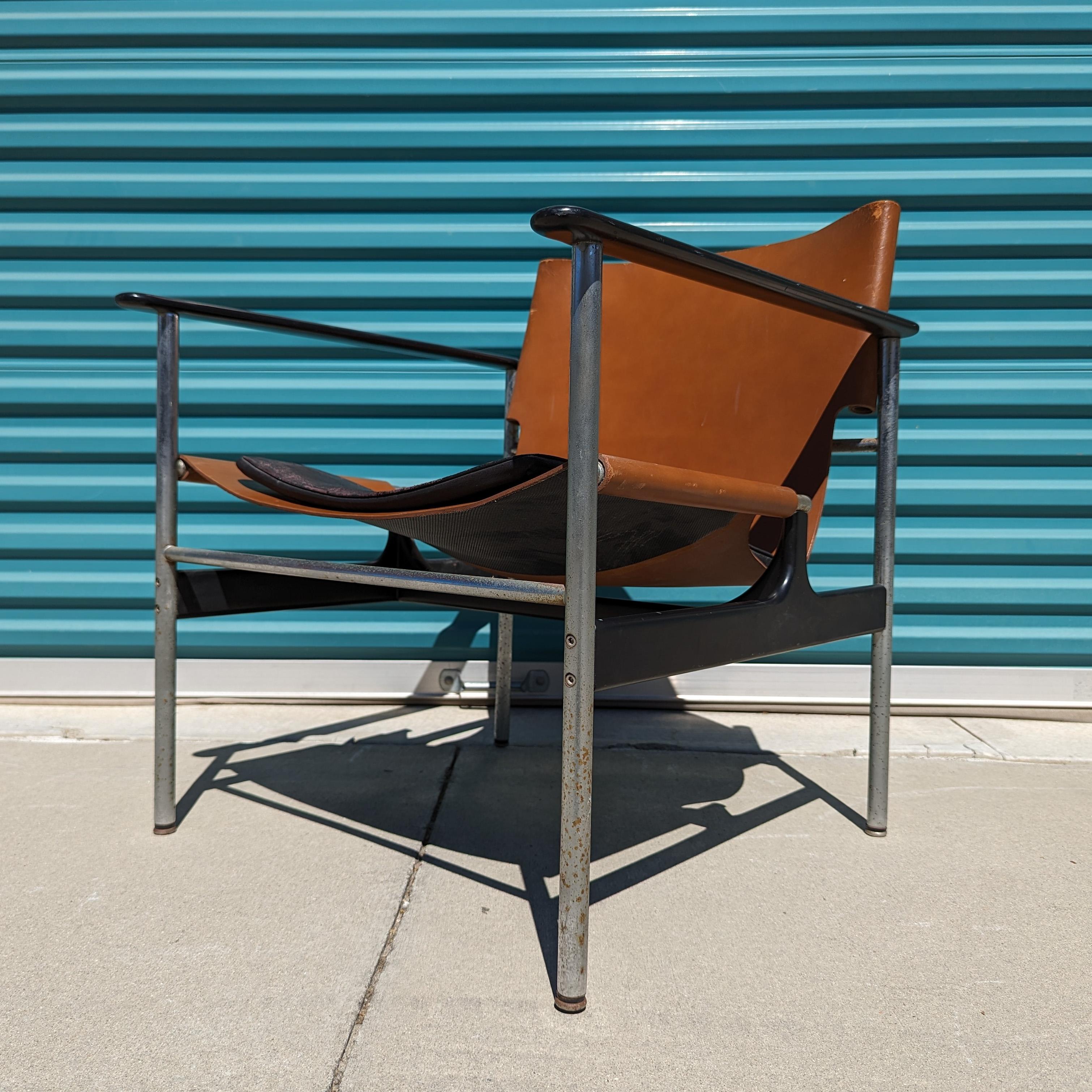Cast '657' Armchair by Charles Pollock for Knoll International, Labeled, c1970s For Sale