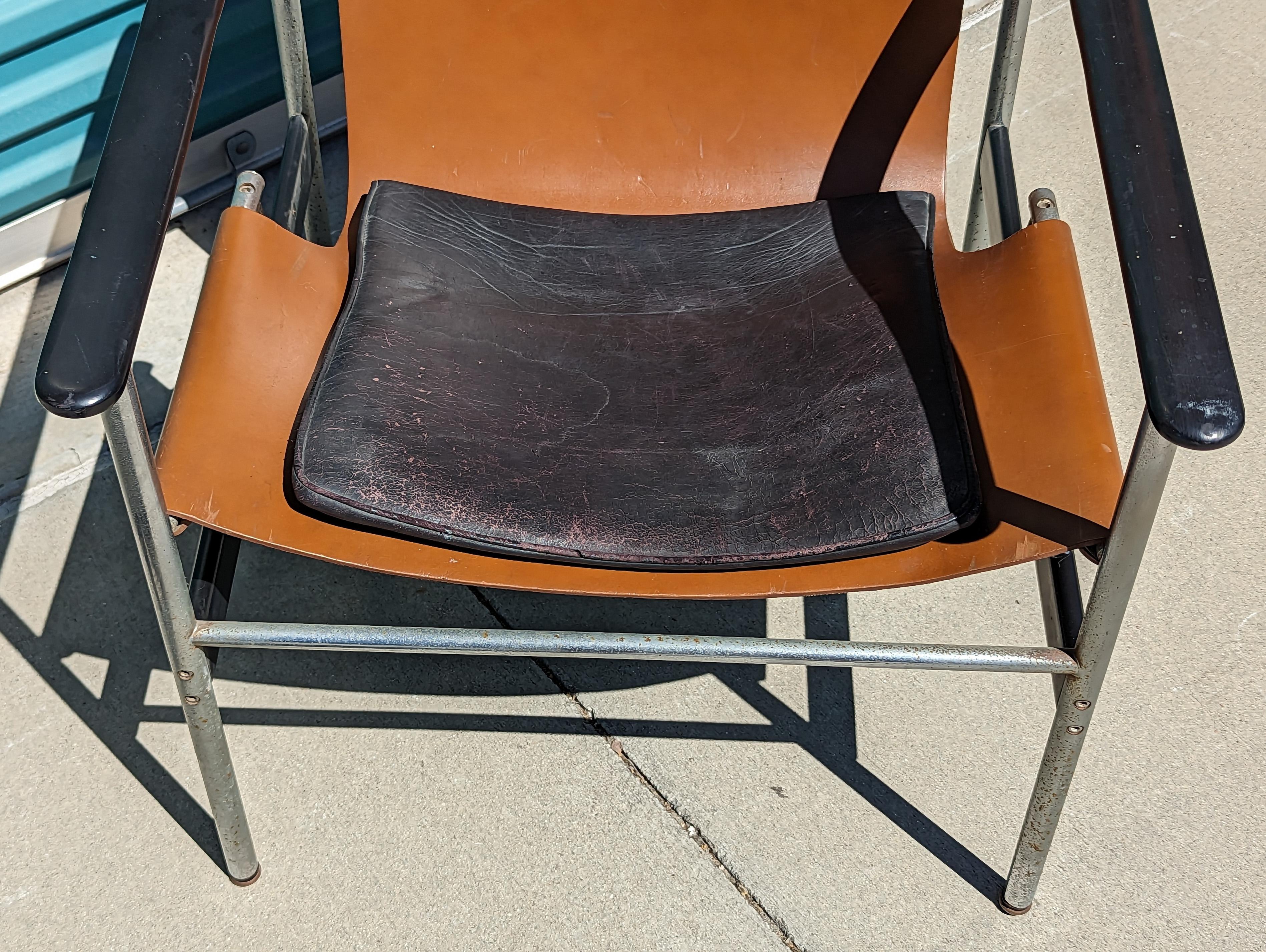 Aluminum '657' Armchair by Charles Pollock for Knoll International, Labeled, c1970s For Sale