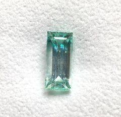 6.57 Carats Nigeria Emerald Baguette Cut Stone Layout Fine Jewelry Natural Gem