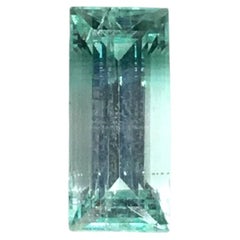 6.57 Carats Nigeria Emerald Baguette Cut Stone Layout Fine Jewelry Natural Gem