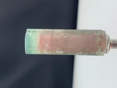 65,70 Carati di splendido cristallo di tormalina bicolore di Paprook, Afghanistan