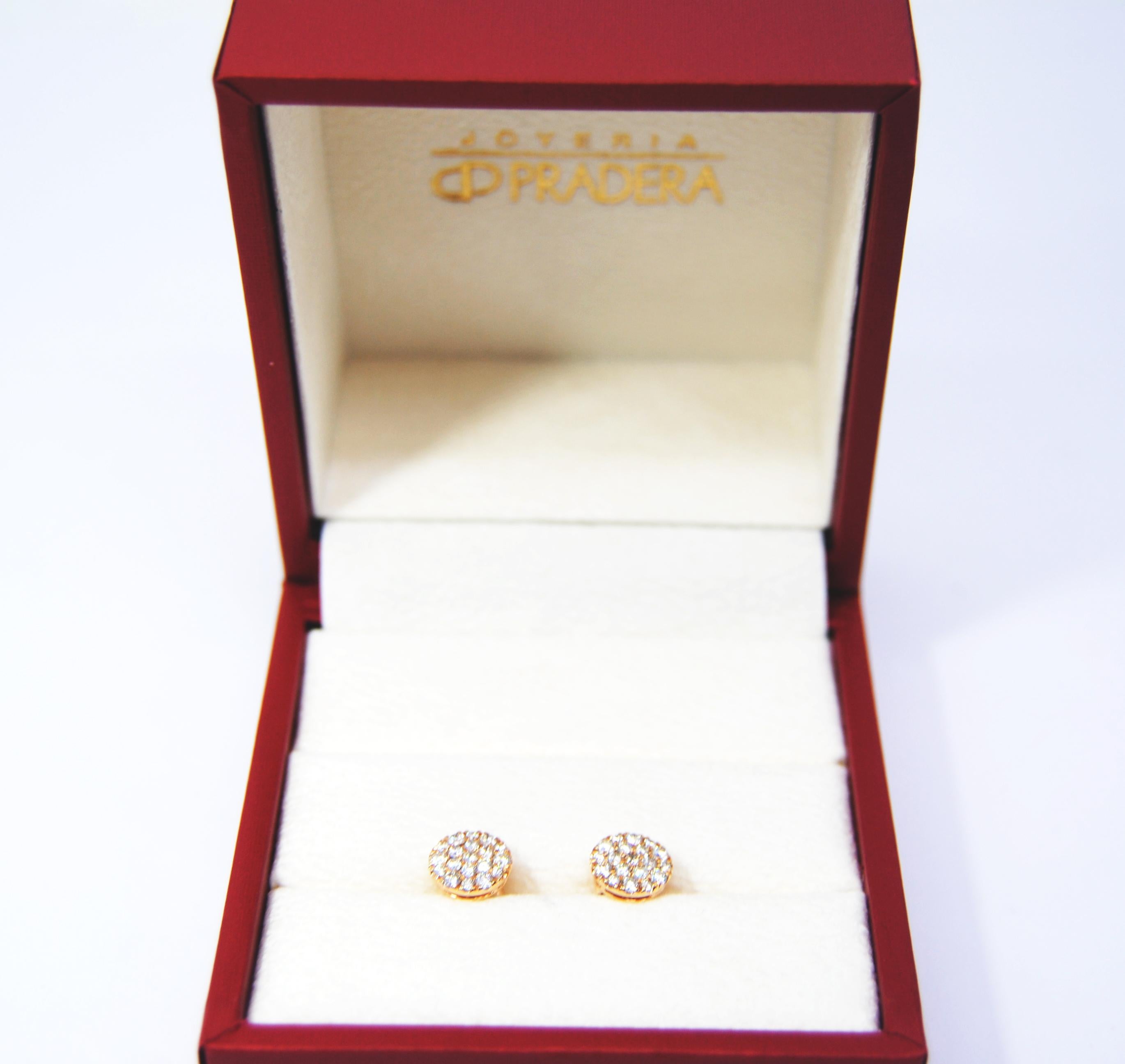 .65 carat diamond earrings