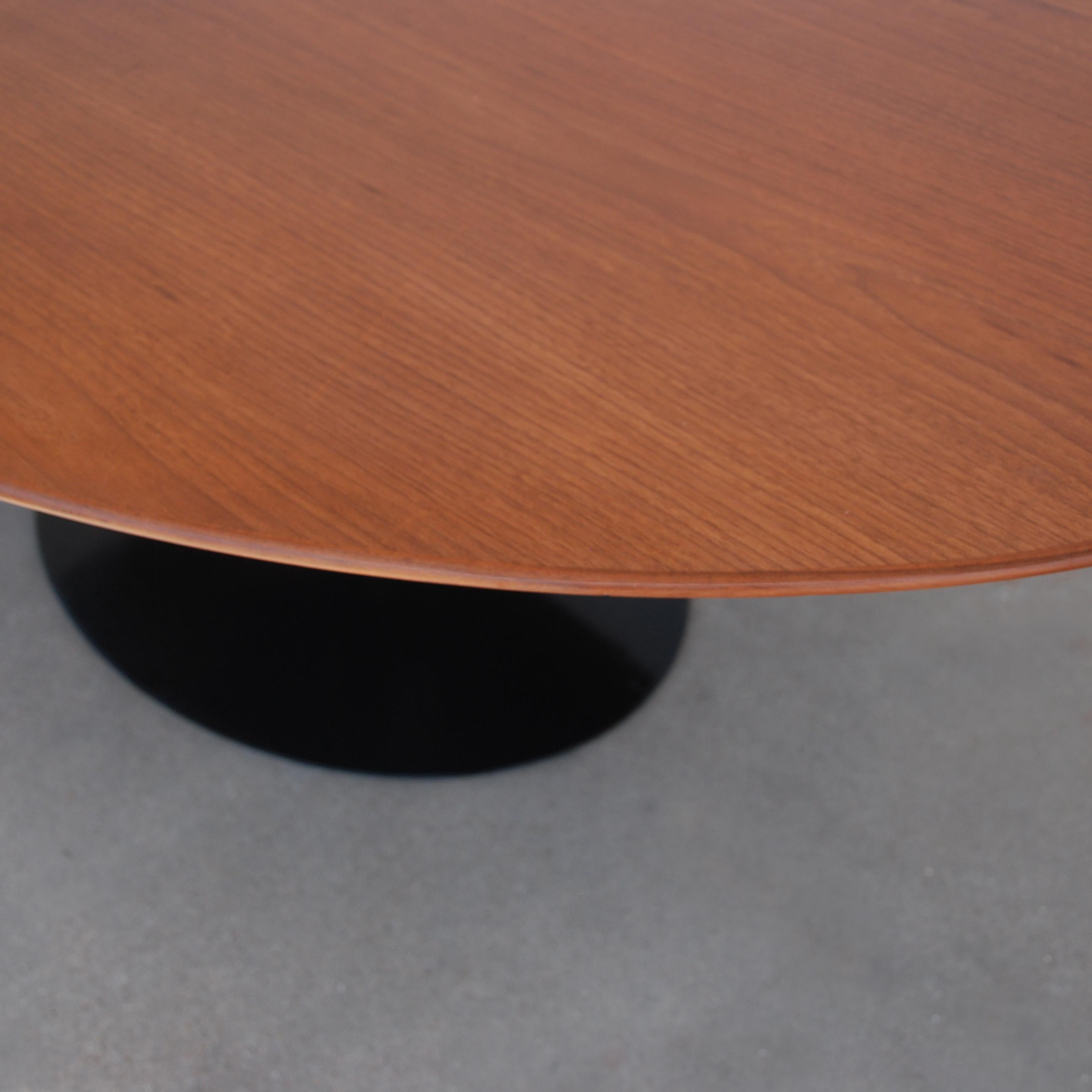 Knoll Saarinen Teak Oval Dining Table 1