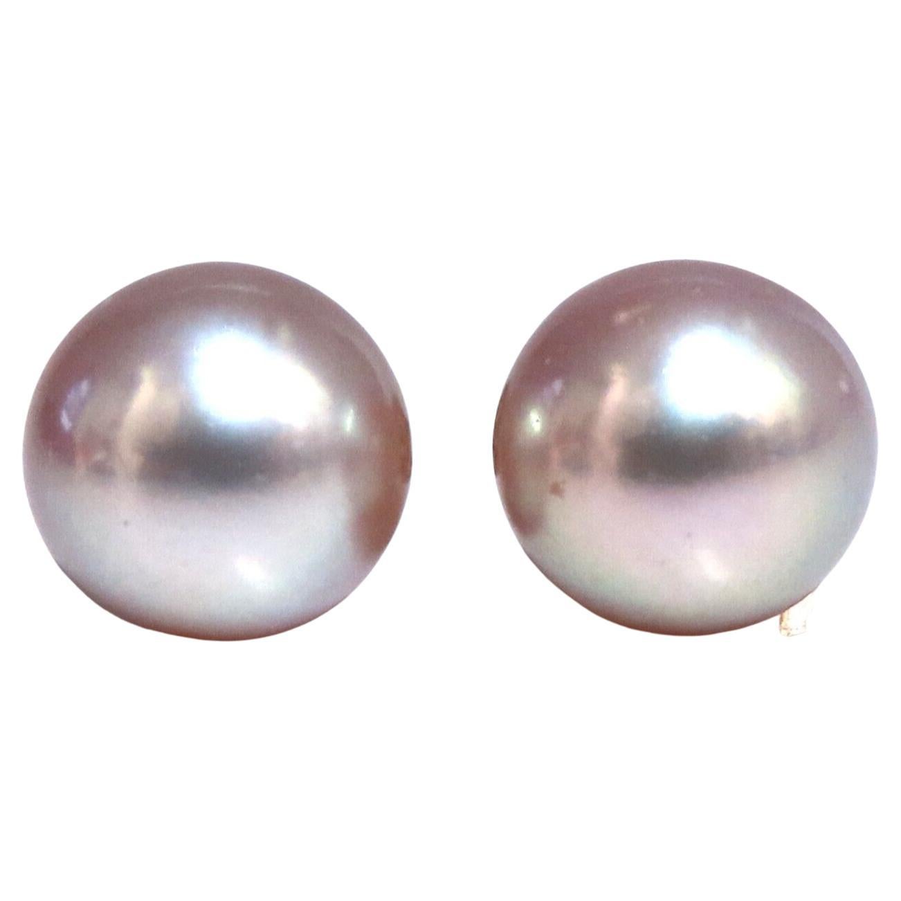 Fresh Water Stud Earrings 14 Karat