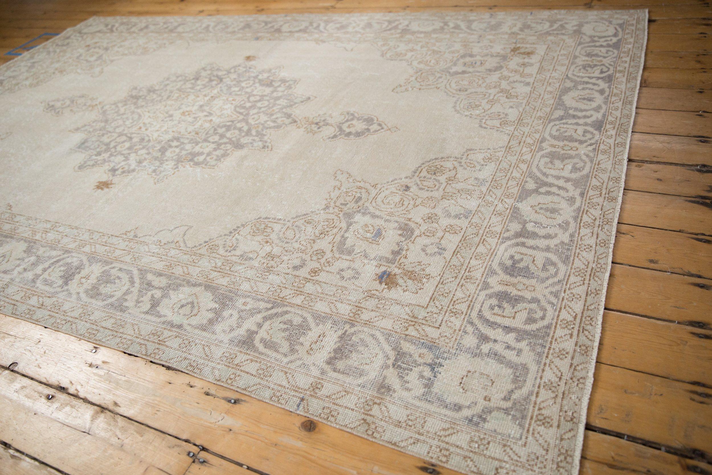 Vintage Distressed Sparta Carpet For Sale 3