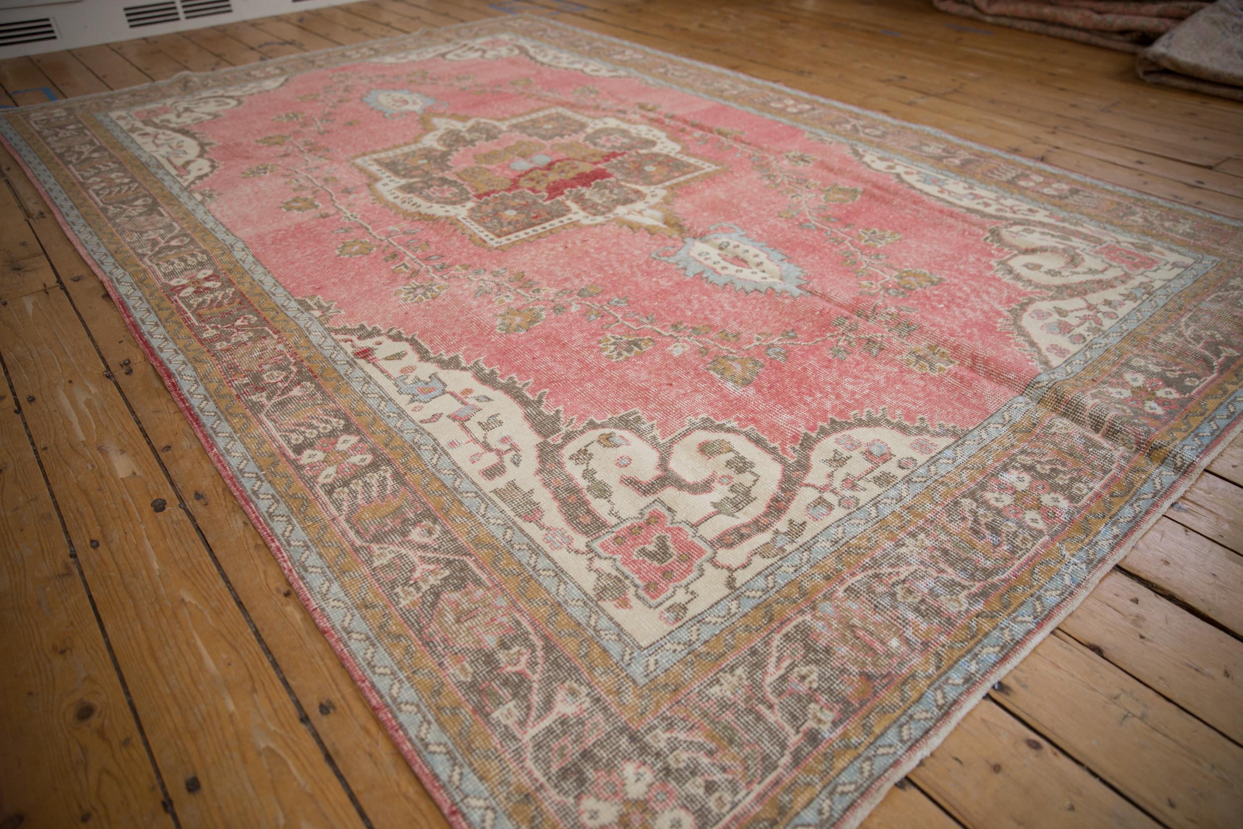Other Vintage Distressed Sparta Carpet For Sale