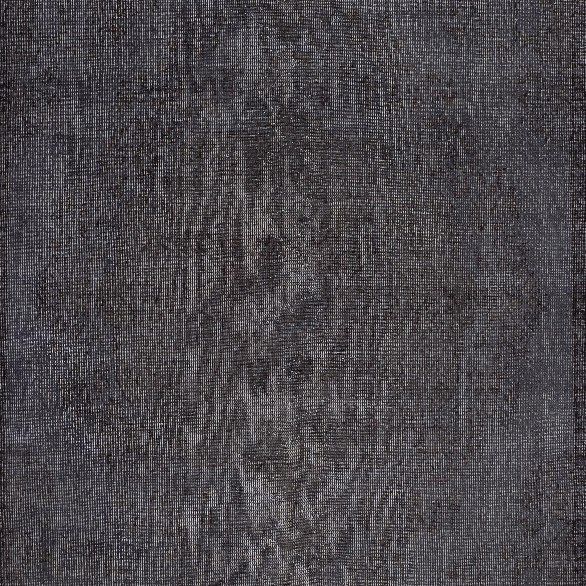 6.5x10.5 Ft Gray Overdyed Vintage Rug für modernes Interieur. Handgeknüpft in der Türkei (Türkisch) im Angebot