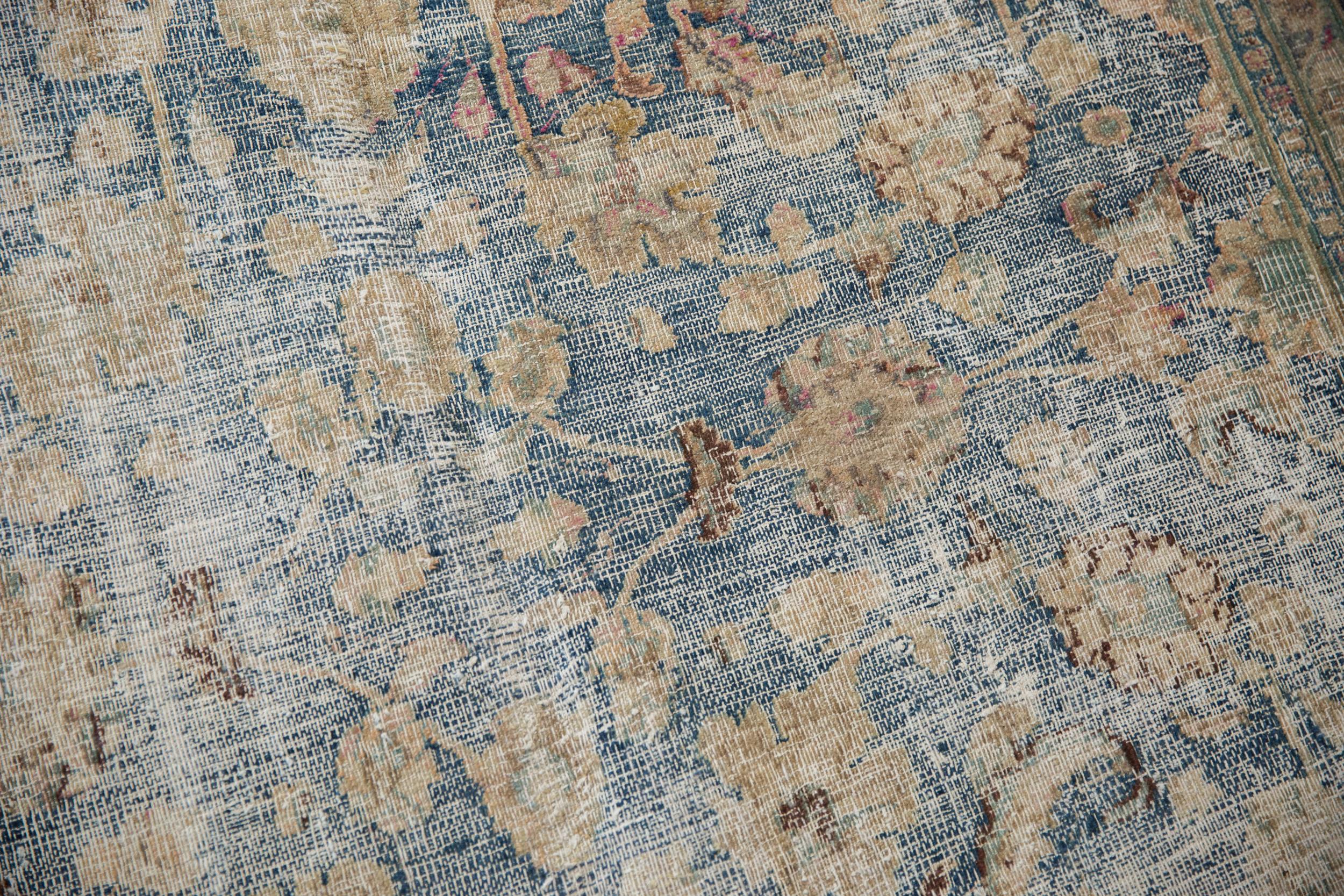 Other Vintage Distressed Meshed Carpet For Sale