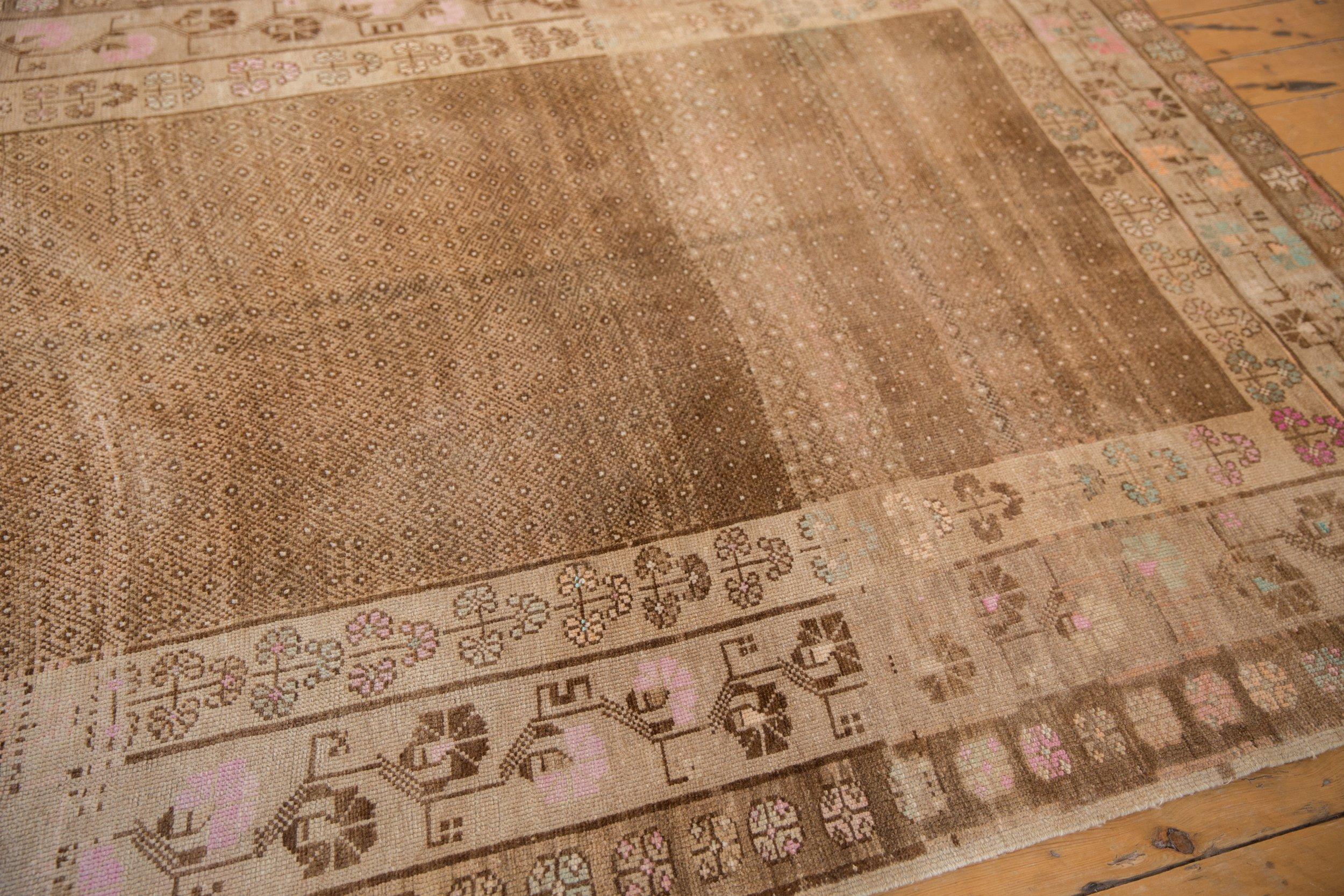 Vintage Distressed Kars Carpet For Sale 3