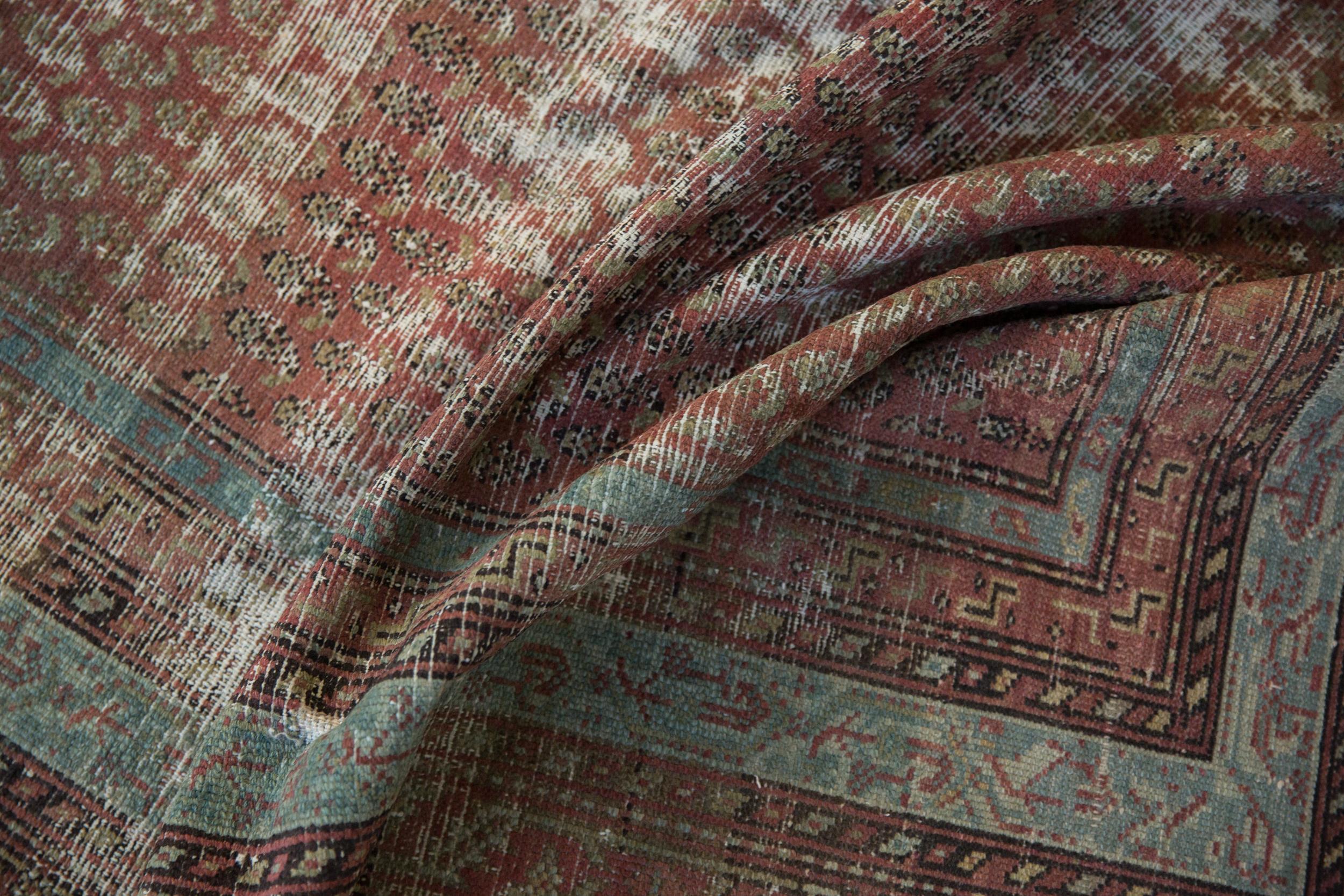 Persiano Scontato Tappeto Malayer Antico Distressed Runner in vendita