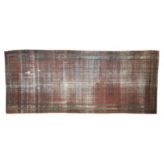 Antique Distressed Malayer Rug Runner