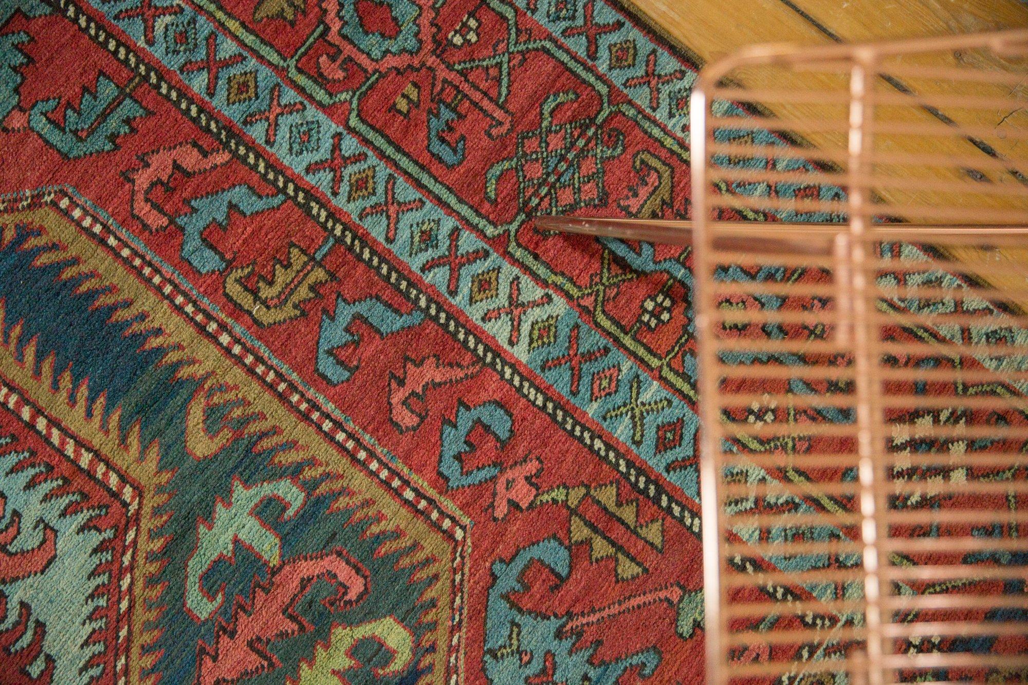Tappeto antico Serapi Runner in vendita 6