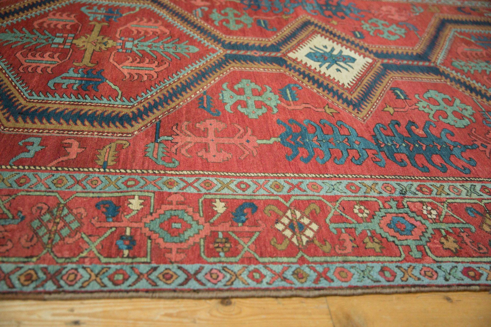 Persian Antique Serapi Rug Runner For Sale