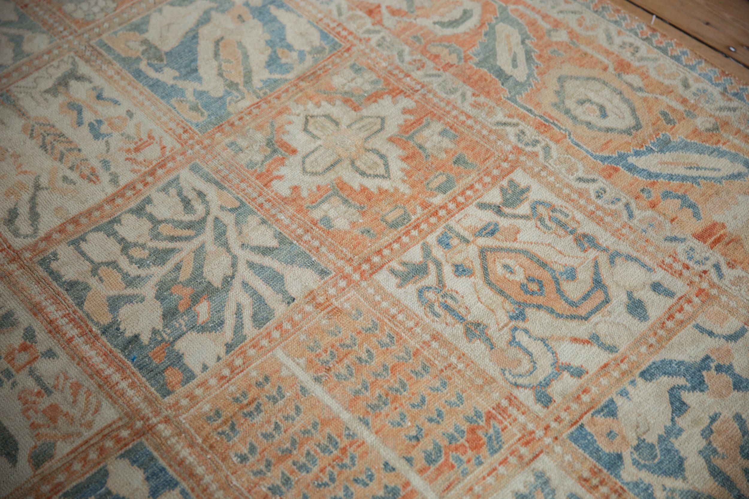 Vintage Distressed Turkish Bakhtiari Design Carpet For Sale 4