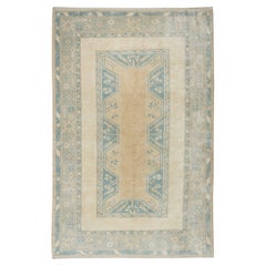 6.5x9.7 Ft Vintage Hand geknüpft türkischen Melas Teppich für Bauernhaus Dekor, 100% Wolle