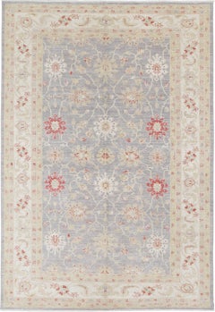 6.5x9.8 ft Traditional Hand Knotted Turkish Large Area Rug for Living Room