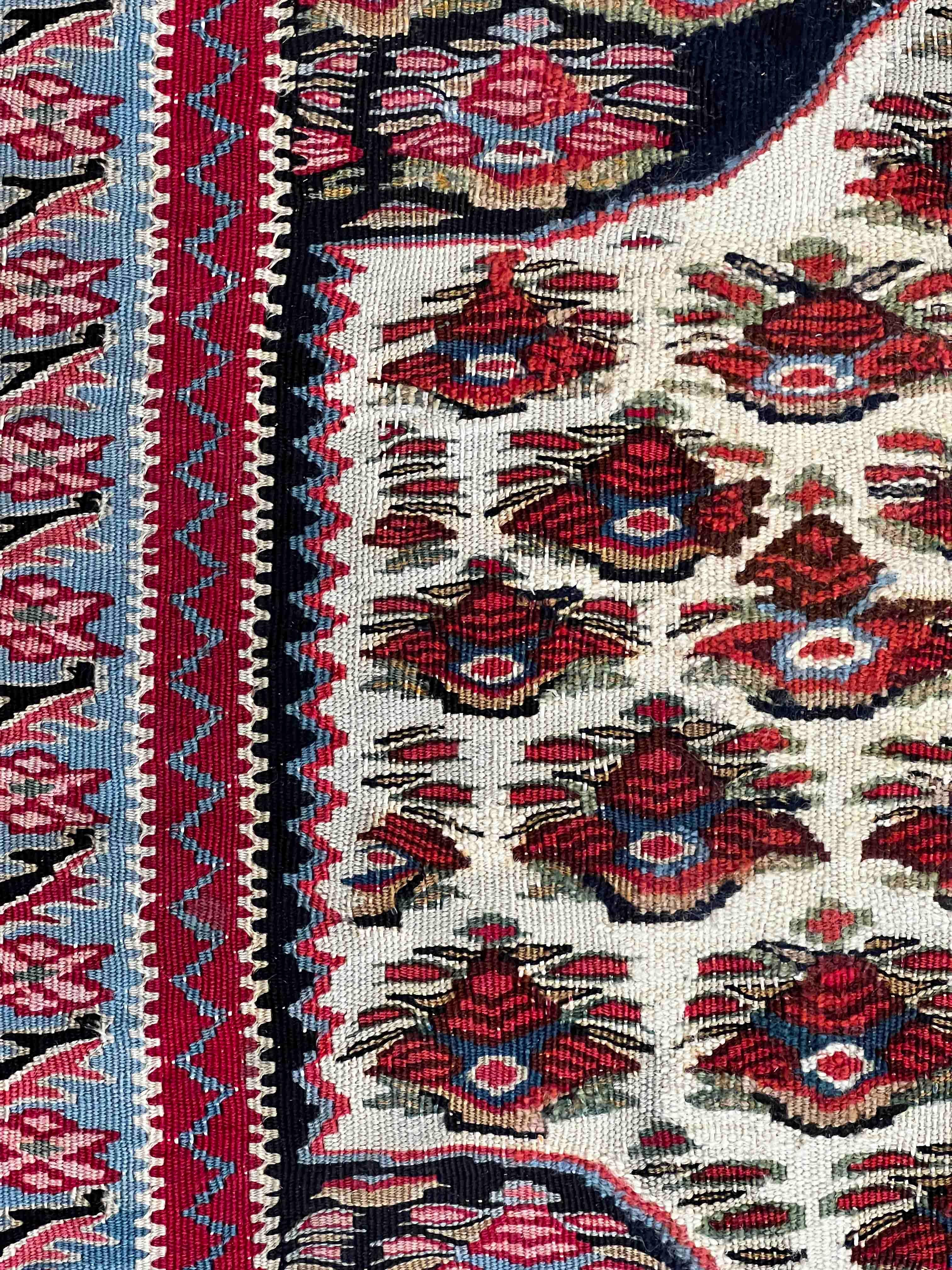 662 – Schöner feiner Kelim, 20. Jahrhundert im Angebot 3