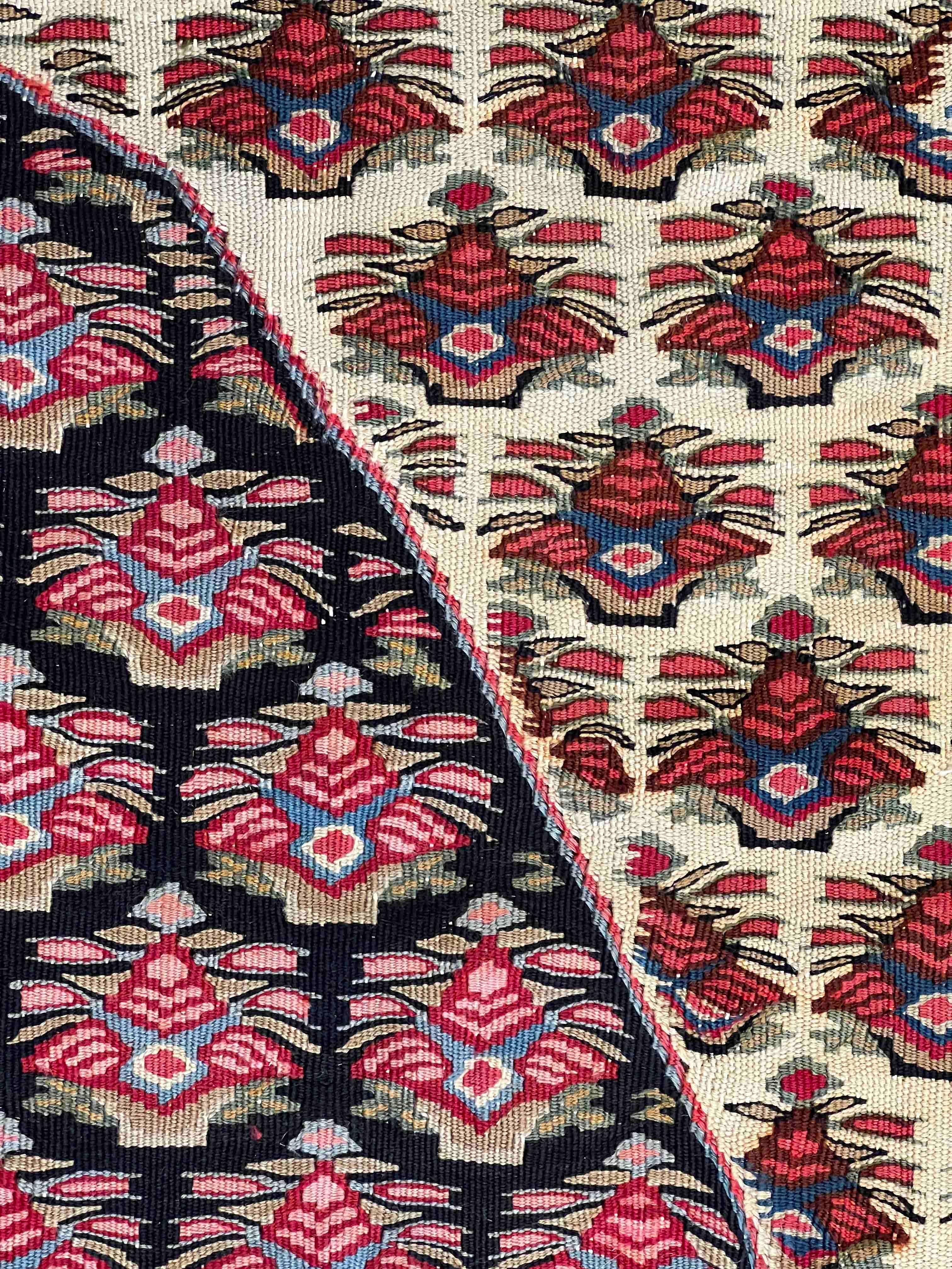 662 – Schöner feiner Kelim, 20. Jahrhundert im Angebot 4