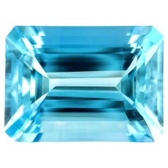 6.63 Carat Natural Santa Maria Color Aquamarine Loose Stone (Aigue-marine libre de couleur Santa Maria)