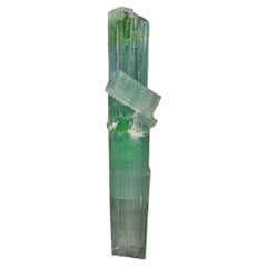 Antique 66.35 Carat Glamorous Sea Foam Tourmaline Crystal from Kunar, Afghanistan