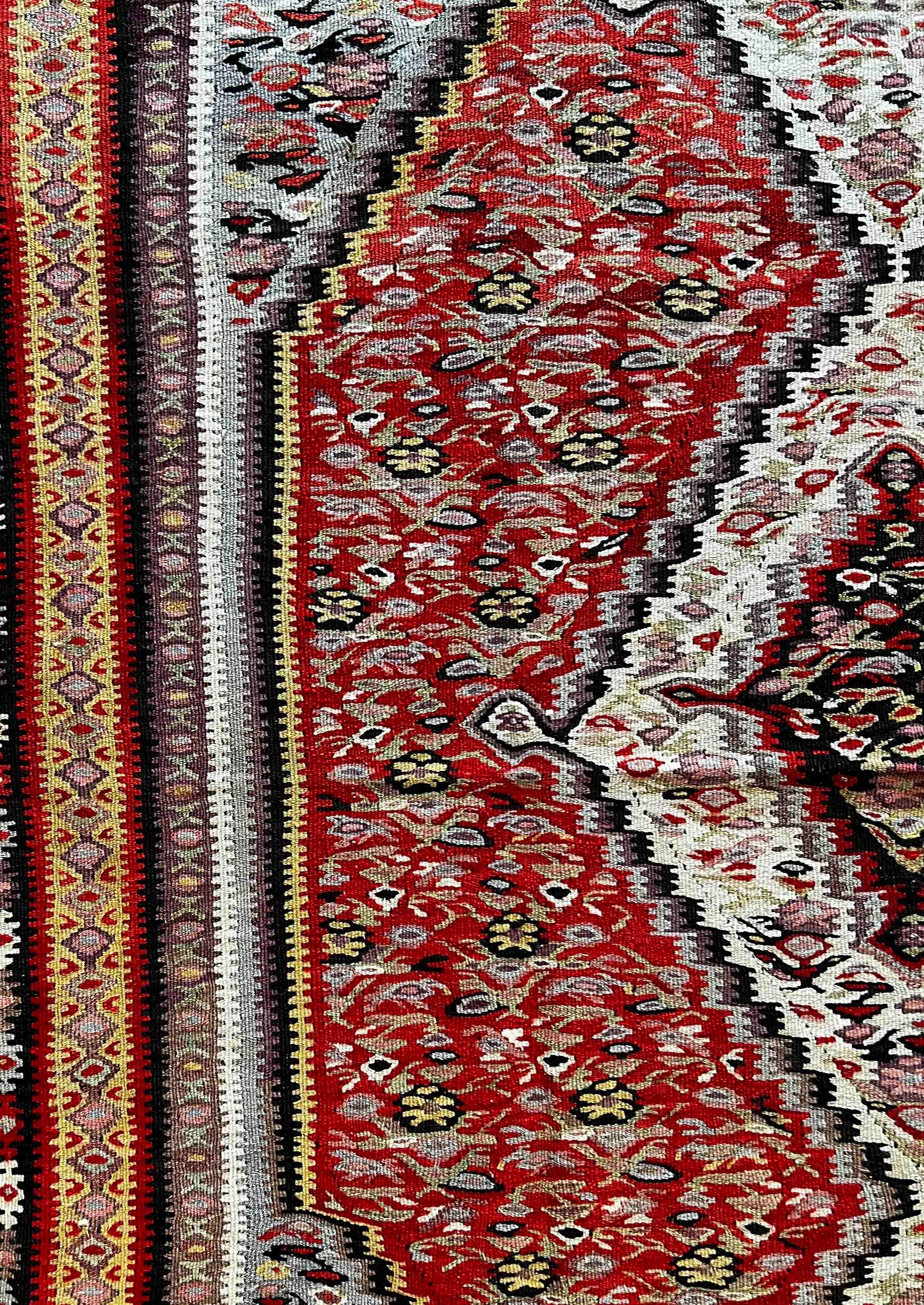 664 - Vecchio Kilim Senneh di pregio in vendita 4