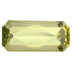 6.65 Carat Natural Loose Lemon Color Citrine Stone Fancy Cut African Gemstone