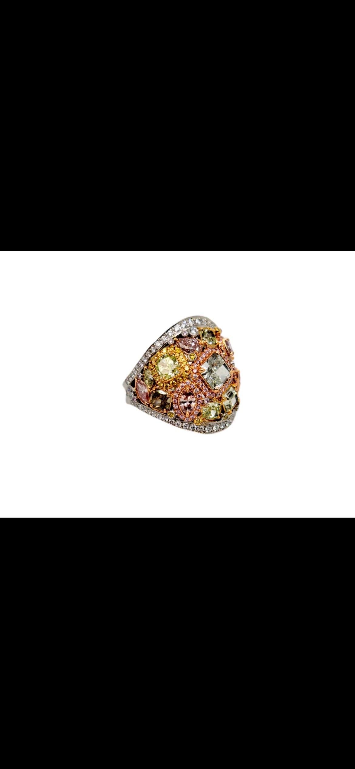 6.65 carat diamond ring