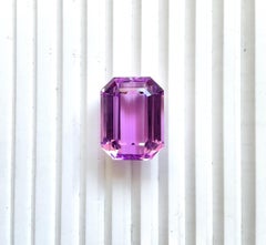 66.63 Carats Kunzite Natural Octagon Cut Stone Top Fine Color Quality Gemstone
