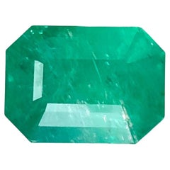 6.68 carats Emerald Stone Emerald Cut Natural Gemstone from Afghanistan