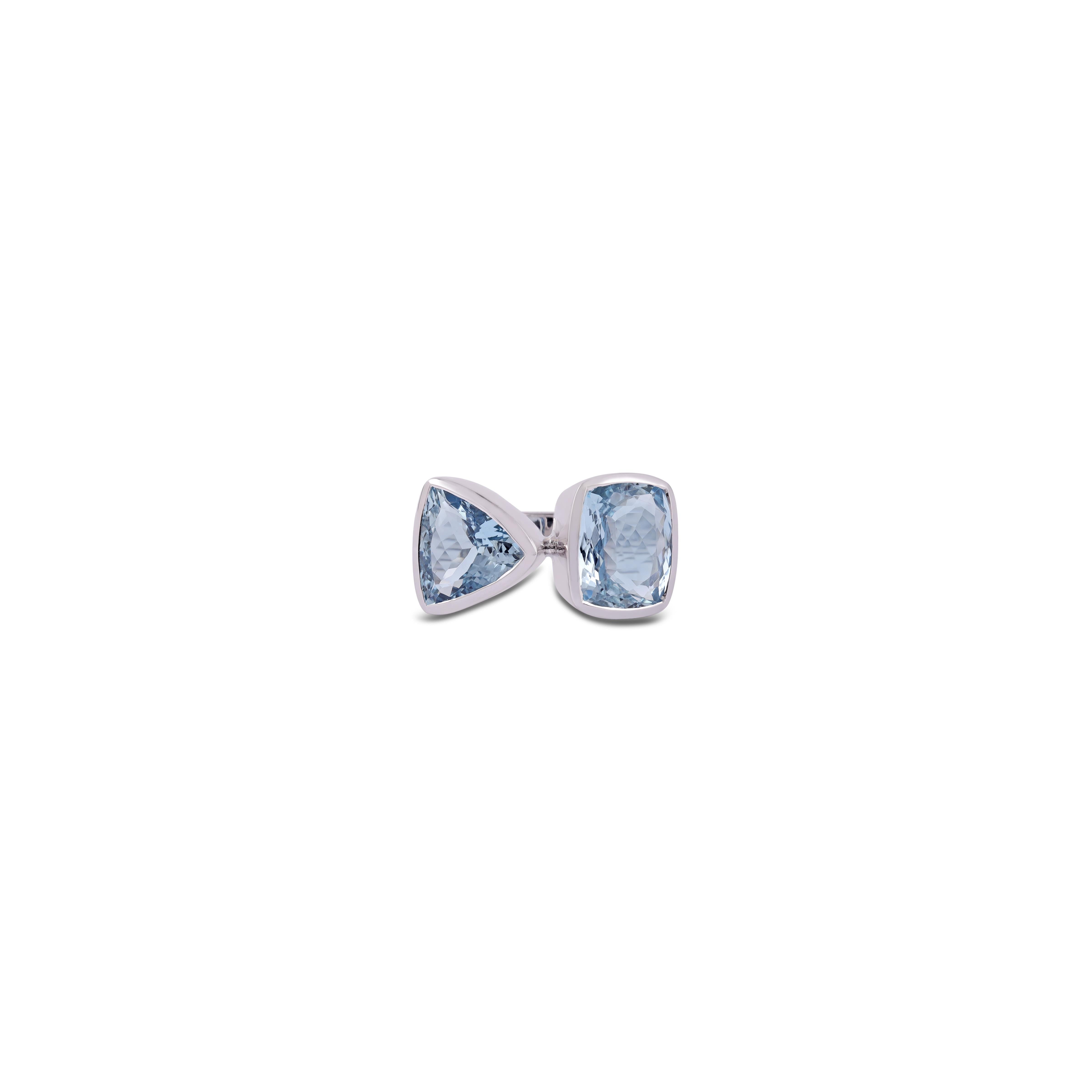 6.69 Carat Aquamarine Stud Earrings in 18 Karat White Gold


Elegant Aquamarine stud earrings that are fun to wear. A classic pair of earrings with a designer touch with its setting in 18K Rose gold, giving it a true Fun look.



Aquamarine : 6.69