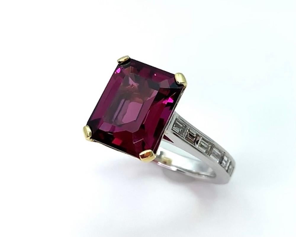 design your own rhodolite garnet engagement ring