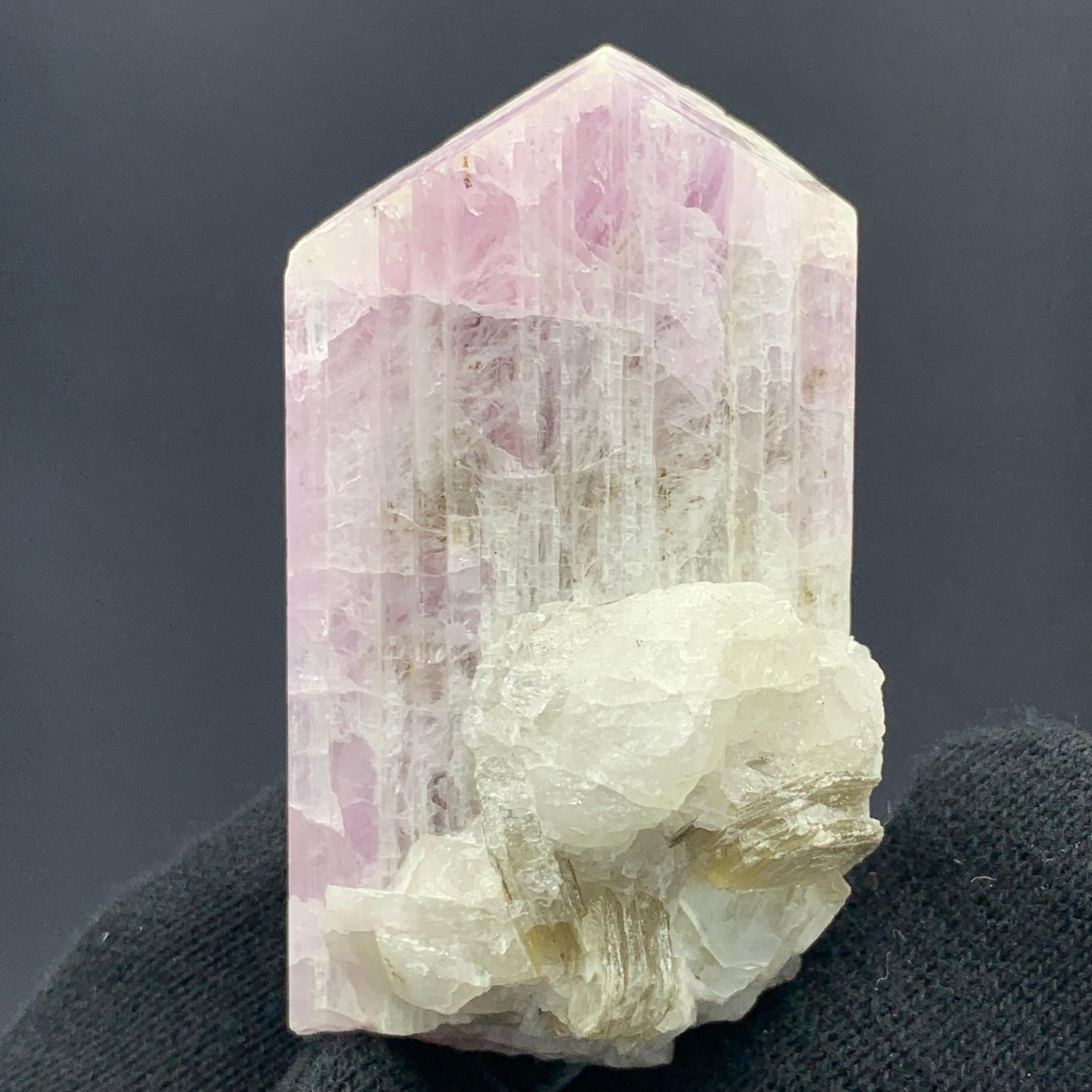 18th Century and Earlier 66.90 Gram lovely Kunzite Specimen With Muscovite From Kunar, Afghanistan  For Sale